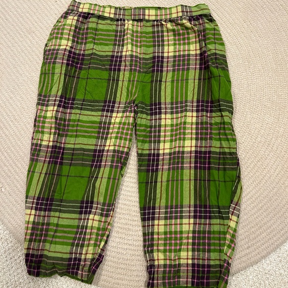 Lucy & Yak Green Plaid Pants - Picture 6 of 13